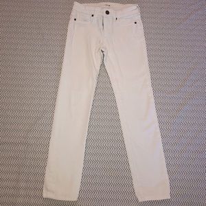 White kids jeans perfect for summer.
